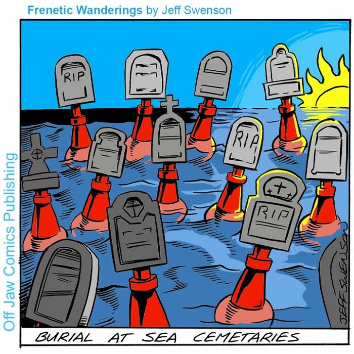 This Artist’s 36 New One-Panel Comics Turn To The Weirdest Possible Outcome To Make A Joke This Artist’s 36 New One-Panel Comics Turn To The Weirdest Possible Outcome To Make A Joke