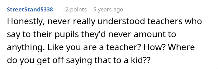 Woman Runs Into Insufferable Highschool Teacher 20 Years Later And Gets Proof That Karma Really Exists Woman Runs Into Insufferable Highschool Teacher 20 Years Later And Gets Proof That Karma Really Exists