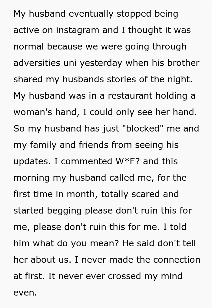 Woman Realizes Husband Might Be Obsessed With Her Boss, Things Get Way Creepier Woman Realizes Husband Might Be Obsessed With Her Boss, Things Get Way Creepier