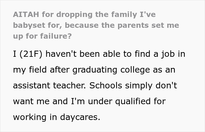 Parents Gaslight Babysitter For A Year About A Crying Baby While They Are The Problem All Along Parents Gaslight Babysitter For A Year About A Crying Baby While They Are The Problem All Along