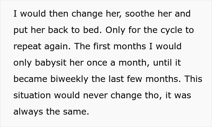 Parents Gaslight Babysitter For A Year About A Crying Baby While They Are The Problem All Along Parents Gaslight Babysitter For A Year About A Crying Baby While They Are The Problem All Along
