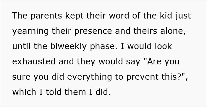 Parents Gaslight Babysitter For A Year About A Crying Baby While They Are The Problem All Along Parents Gaslight Babysitter For A Year About A Crying Baby While They Are The Problem All Along