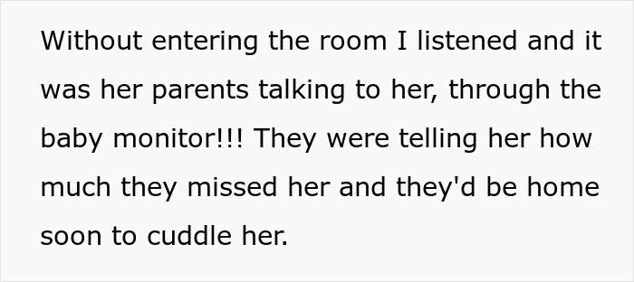 Parents Gaslight Babysitter For A Year About A Crying Baby While They Are The Problem All Along Parents Gaslight Babysitter For A Year About A Crying Baby While They Are The Problem All Along