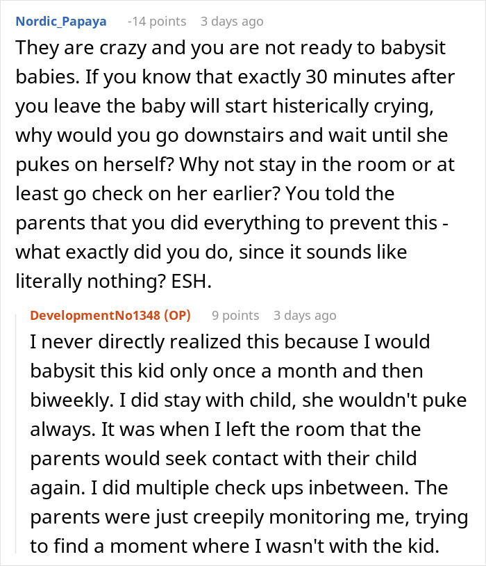 Parents Gaslight Babysitter For A Year About A Crying Baby While They Are The Problem All Along Parents Gaslight Babysitter For A Year About A Crying Baby While They Are The Problem All Along