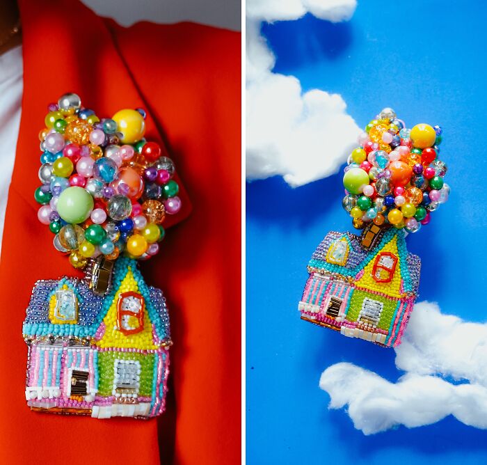 From Michael Jackson To Golden Globes Brooches: 40 Incredible Beaded Creations By Tiffany Pisani From Michael Jackson To Golden Globes Brooches: 40 Incredible Beaded Creations By Tiffany Pisani