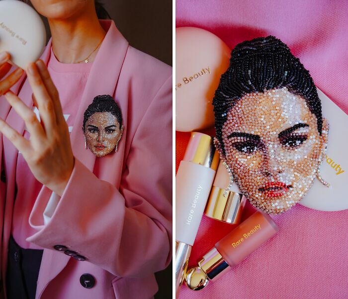 From Michael Jackson To Golden Globes Brooches: 40 Incredible Beaded Creations By Tiffany Pisani From Michael Jackson To Golden Globes Brooches: 40 Incredible Beaded Creations By Tiffany Pisani