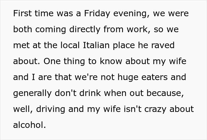 Couple Thinks They Found Fun Dinner Buddies, Realizes Neighbors Just Found Someone To Pay Their Bills