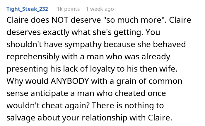 Woman Snaps At Bestie Over Her “Crusty” Cheating Husband, Refuses To Hear Another Word Woman Snaps At Bestie Over Her “Crusty” Cheating Husband, Refuses To Hear Another Word