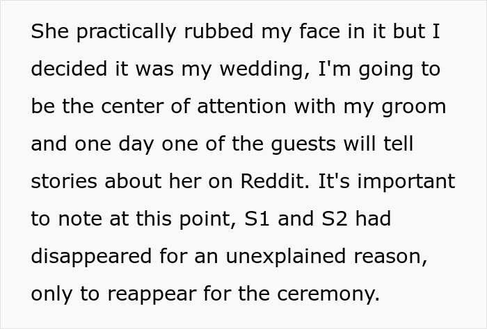 Wedding Turns Dramatic As Wacky MIL Tries To Wear White And Steals Bride’s Dress, Fails Miserably Wedding Turns Dramatic As Wacky MIL Tries To Wear White And Steals Bride’s Dress, Fails Miserably