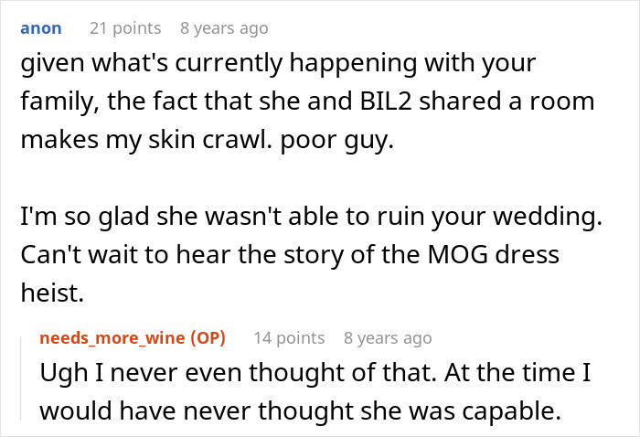 Wedding Turns Dramatic As Wacky MIL Tries To Wear White And Steals Bride’s Dress, Fails Miserably Wedding Turns Dramatic As Wacky MIL Tries To Wear White And Steals Bride’s Dress, Fails Miserably