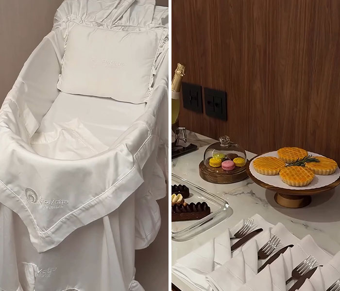 Pregnant Influencer Shows Off Luxurious Maternity Suite Provided By Billionaire Baby’s Dad, It Backfires