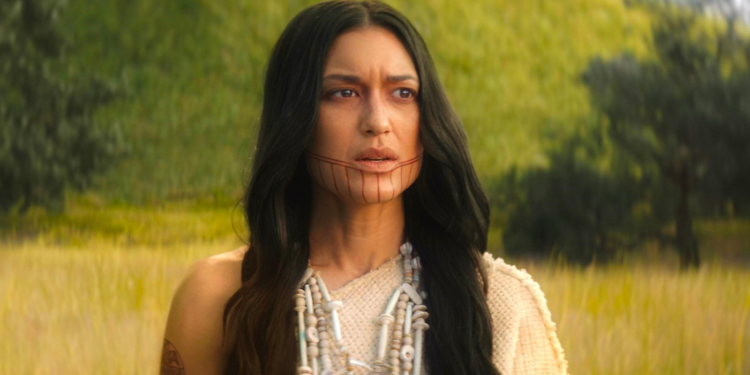 Julia Jones in Echo TV series Julia Jones in Echo TV series