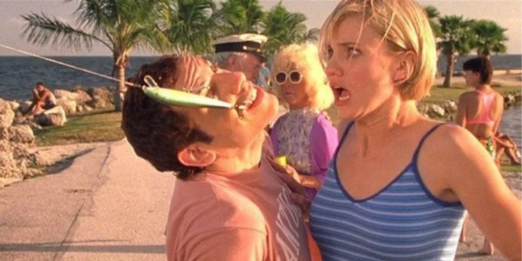 Ben Stiller and Cameron Diaz in There's Something About Mary (1998) Ben Stiller and Cameron Diaz in There's Something About Mary (1998)