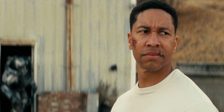 Actor Aaron Moten as Maximus from the Prime Video series Fallout Actor Aaron Moten as Maximus from the Prime Video series Fallout