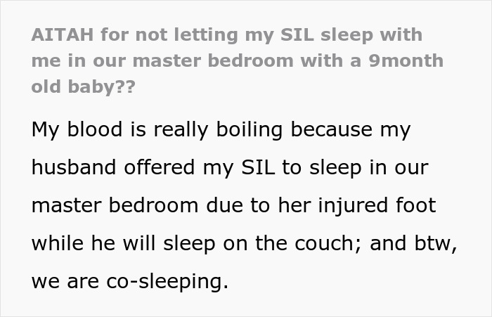 Man&rsquo;s Abysmal Decision Making Forced Wife To Confront Her In-Laws And Defend Her Marital Bed