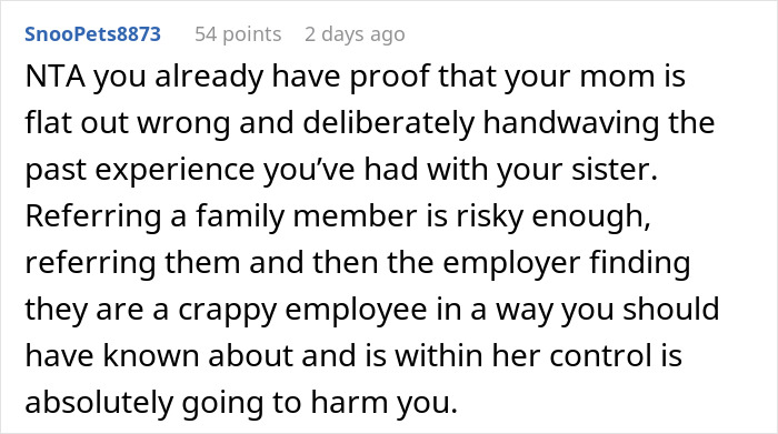 Woman Tells HR She Never Referred Anyone, Starts Massive Family Drama Woman Tells HR She Never Referred Anyone, Starts Massive Family Drama