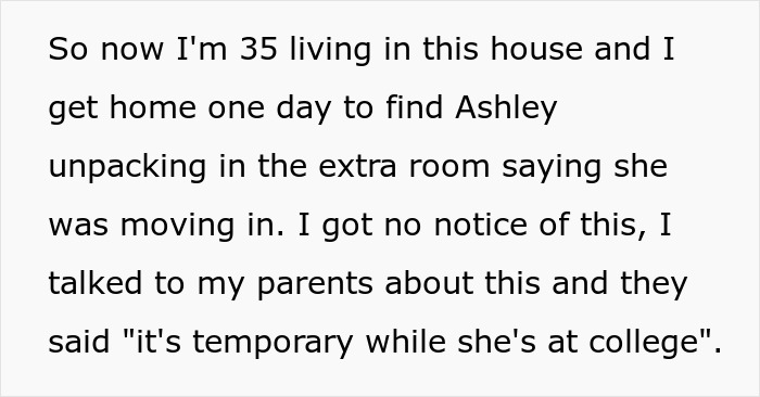 Sister’s Entitlement Has No Limits, She Can’t Believe Someone Actually Calls Her Out Sister’s Entitlement Has No Limits, She Can’t Believe Someone Actually Calls Her Out