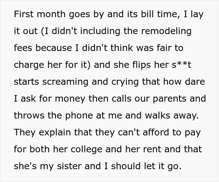 Sister’s Entitlement Has No Limits, She Can’t Believe Someone Actually Calls Her Out Sister’s Entitlement Has No Limits, She Can’t Believe Someone Actually Calls Her Out