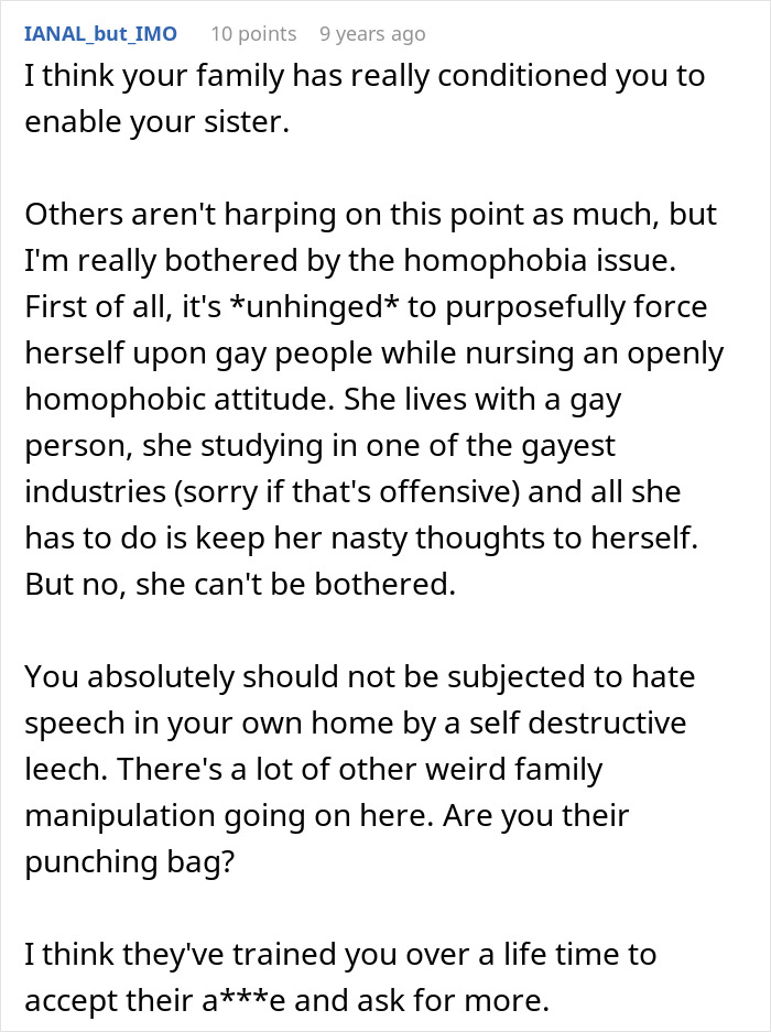 Sister’s Entitlement Has No Limits, She Can’t Believe Someone Actually Calls Her Out Sister’s Entitlement Has No Limits, She Can’t Believe Someone Actually Calls Her Out