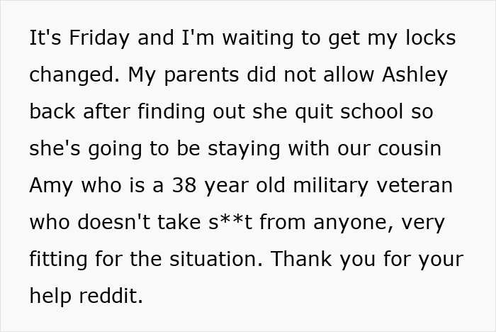 Sister’s Entitlement Has No Limits, She Can’t Believe Someone Actually Calls Her Out Sister’s Entitlement Has No Limits, She Can’t Believe Someone Actually Calls Her Out