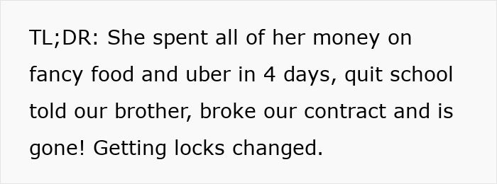 Sister’s Entitlement Has No Limits, She Can’t Believe Someone Actually Calls Her Out Sister’s Entitlement Has No Limits, She Can’t Believe Someone Actually Calls Her Out