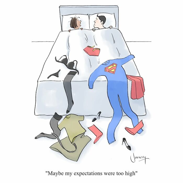 40 Brilliantly Dry Cartoons By Jonesy About The Absurdities Of Everyday Life