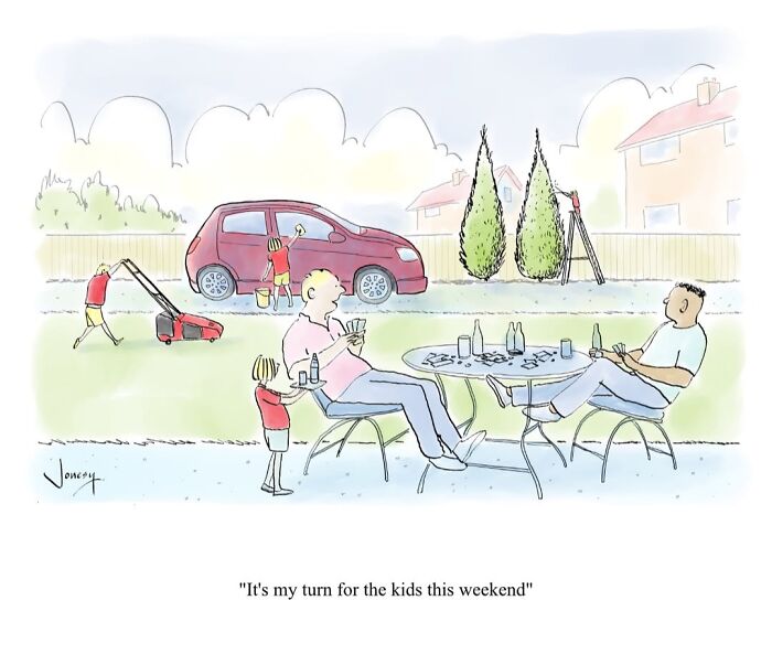 40 Brilliantly Dry Cartoons By Jonesy About The Absurdities Of Everyday Life