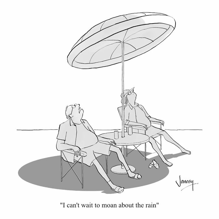 40 Brilliantly Dry Cartoons By Jonesy About The Absurdities Of Everyday Life