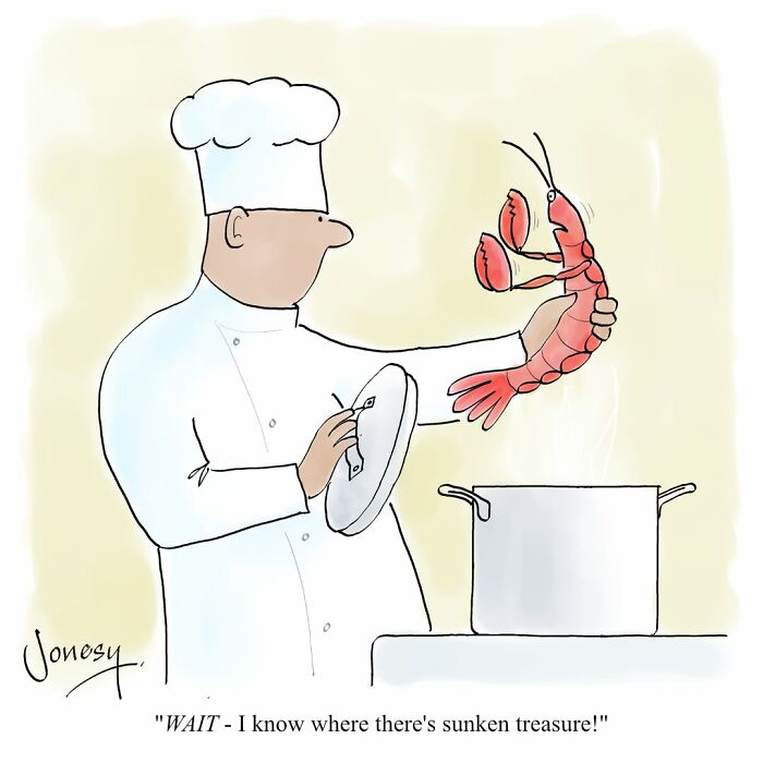 40 Brilliantly Dry Cartoons By Jonesy About The Absurdities Of Everyday Life