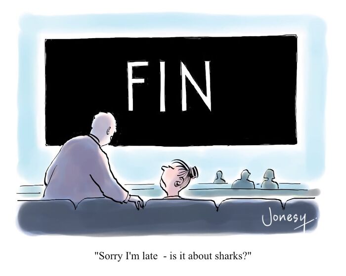 40 Brilliantly Dry Cartoons By Jonesy About The Absurdities Of Everyday Life