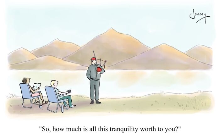 40 Brilliantly Dry Cartoons By Jonesy About The Absurdities Of Everyday Life
