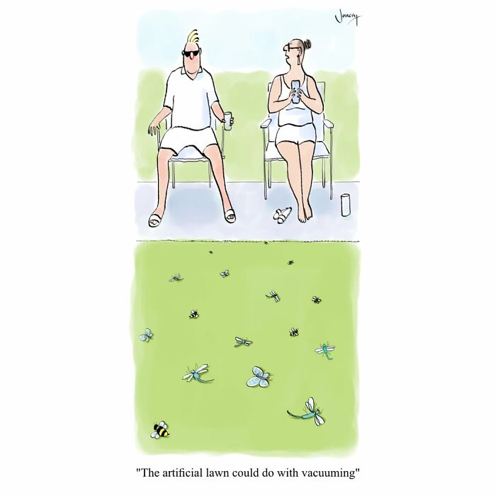 40 Brilliantly Dry Cartoons By Jonesy About The Absurdities Of Everyday Life