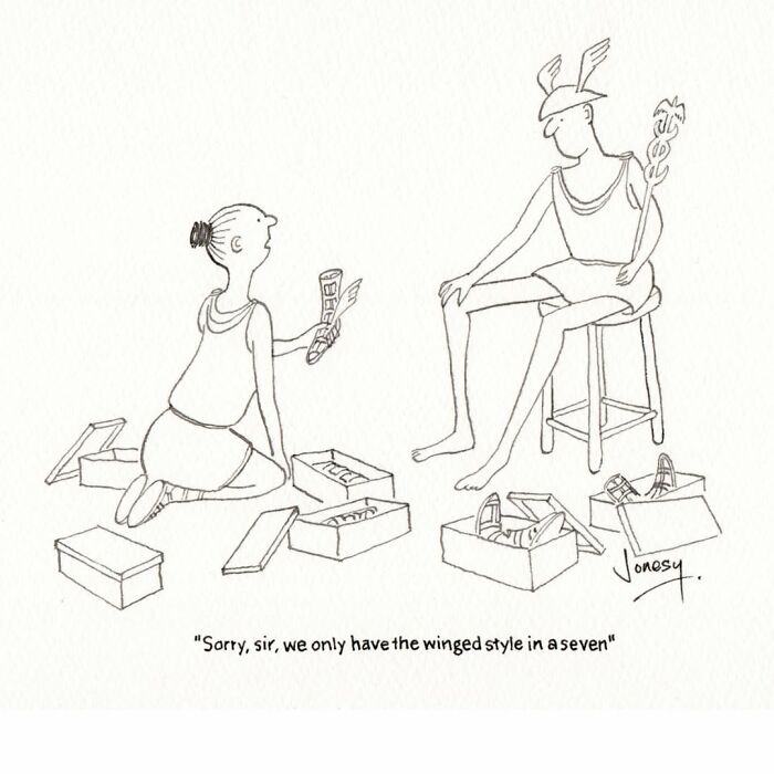 40 Brilliantly Dry Cartoons By Jonesy About The Absurdities Of Everyday Life