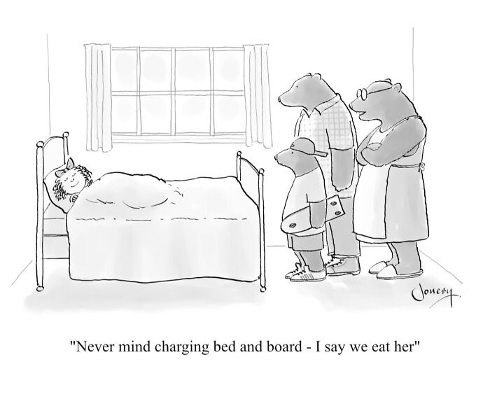 40 Brilliantly Dry Cartoons By Jonesy About The Absurdities Of Everyday Life