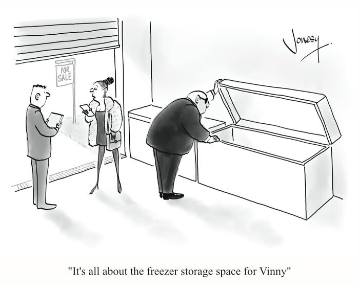 40 Brilliantly Dry Cartoons By Jonesy About The Absurdities Of Everyday Life