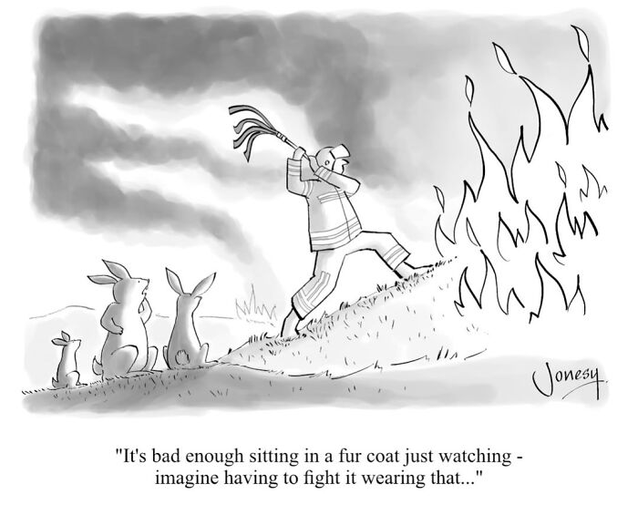 40 Brilliantly Dry Cartoons By Jonesy About The Absurdities Of Everyday Life