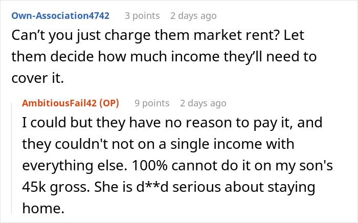 Parents Give Son Free Housing To Save For A Future, And He Builds A Freeloading Plan Around It Parents Give Son Free Housing To Save For A Future, And He Builds A Freeloading Plan Around It