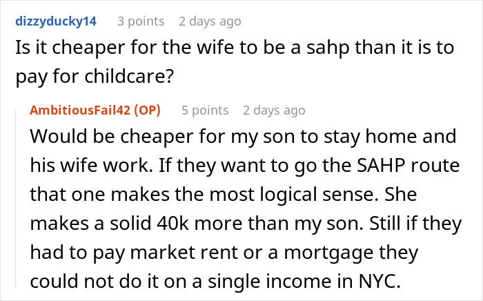 Parents Give Son Free Housing To Save For A Future, And He Builds A Freeloading Plan Around It Parents Give Son Free Housing To Save For A Future, And He Builds A Freeloading Plan Around It