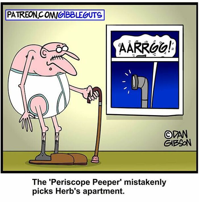 Dan Gibson Created 46 New Comics That Make Senior Life Look Wildly Entertaining Dan Gibson Created 46 New Comics That Make Senior Life Look Wildly Entertaining