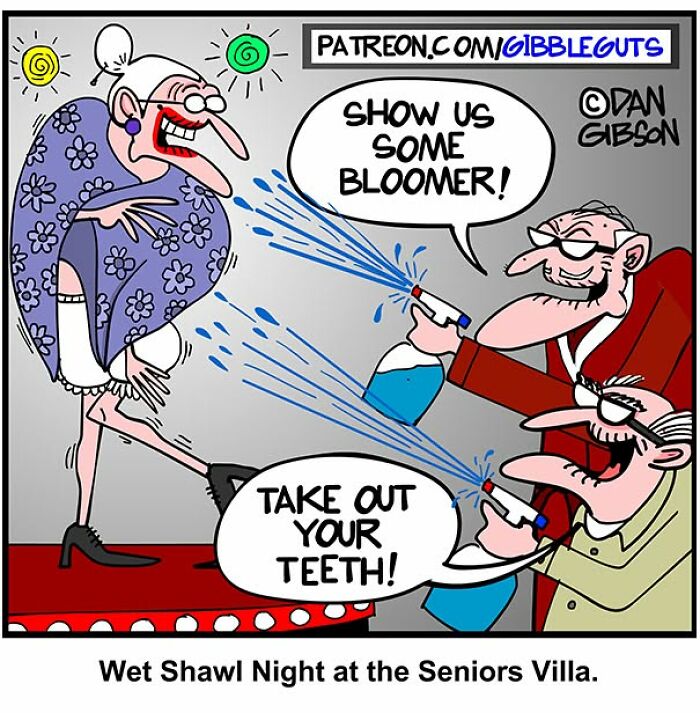 Dan Gibson Created 46 New Comics That Make Senior Life Look Wildly Entertaining Dan Gibson Created 46 New Comics That Make Senior Life Look Wildly Entertaining
