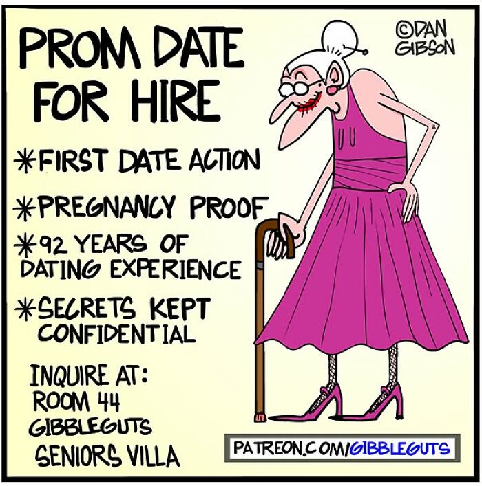 Dan Gibson Created 46 New Comics That Make Senior Life Look Wildly Entertaining Dan Gibson Created 46 New Comics That Make Senior Life Look Wildly Entertaining