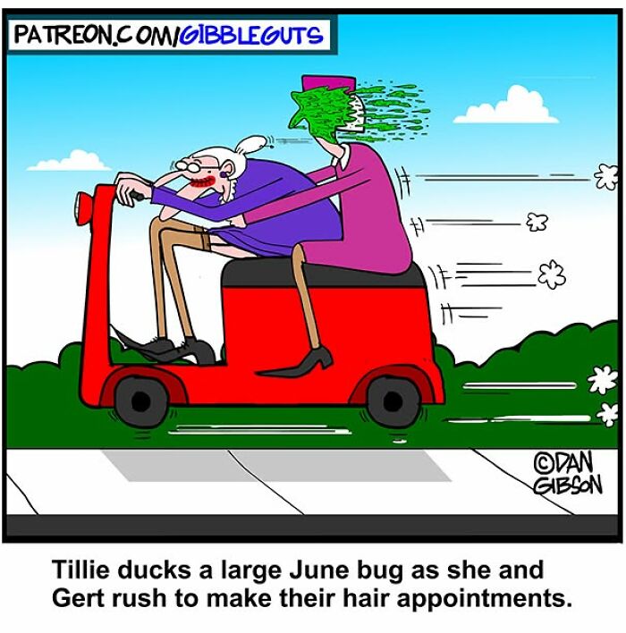 Dan Gibson Created 46 New Comics That Make Senior Life Look Wildly Entertaining Dan Gibson Created 46 New Comics That Make Senior Life Look Wildly Entertaining