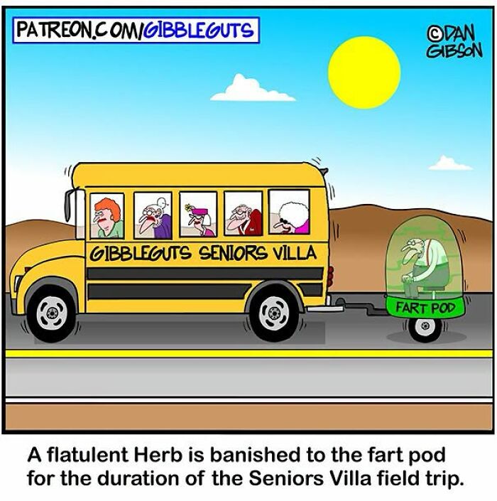 Dan Gibson Created 46 New Comics That Make Senior Life Look Wildly Entertaining Dan Gibson Created 46 New Comics That Make Senior Life Look Wildly Entertaining