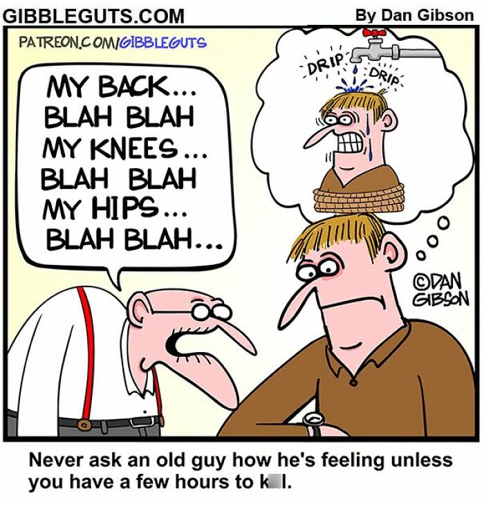 Dan Gibson Created 46 New Comics That Make Senior Life Look Wildly Entertaining Dan Gibson Created 46 New Comics That Make Senior Life Look Wildly Entertaining