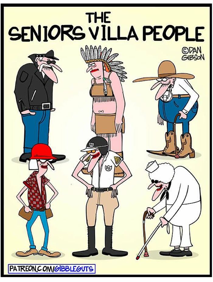 Dan Gibson Created 46 New Comics That Make Senior Life Look Wildly Entertaining Dan Gibson Created 46 New Comics That Make Senior Life Look Wildly Entertaining