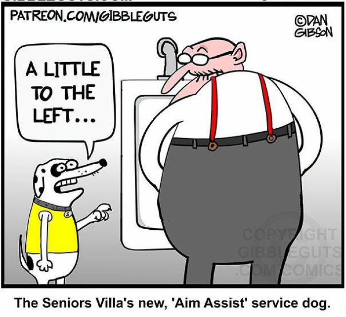 Dan Gibson Created 46 New Comics That Make Senior Life Look Wildly Entertaining Dan Gibson Created 46 New Comics That Make Senior Life Look Wildly Entertaining