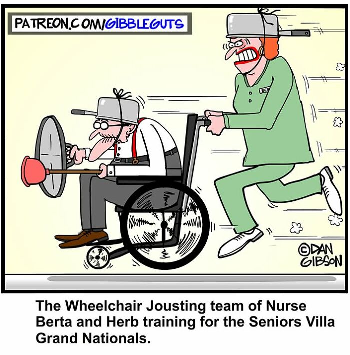 Dan Gibson Created 46 New Comics That Make Senior Life Look Wildly Entertaining Dan Gibson Created 46 New Comics That Make Senior Life Look Wildly Entertaining