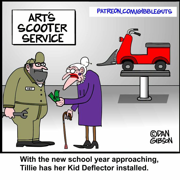 Dan Gibson Created 46 New Comics That Make Senior Life Look Wildly Entertaining Dan Gibson Created 46 New Comics That Make Senior Life Look Wildly Entertaining