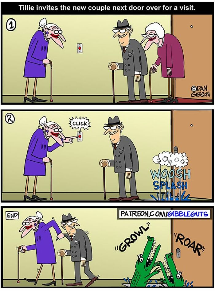 Dan Gibson Created 46 New Comics That Make Senior Life Look Wildly Entertaining Dan Gibson Created 46 New Comics That Make Senior Life Look Wildly Entertaining