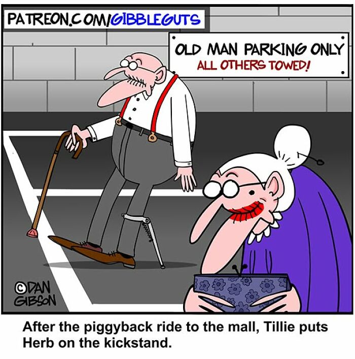 Dan Gibson Created 46 New Comics That Make Senior Life Look Wildly Entertaining Dan Gibson Created 46 New Comics That Make Senior Life Look Wildly Entertaining